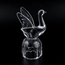 Рюмка Хрустальная Перевёртыш "Лебедь"