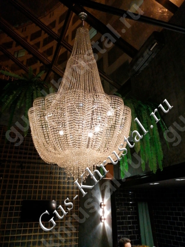 Люстра Лотос Плюс Тюльпан Карандаш - фото в интерьере